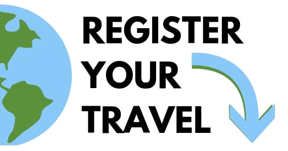 Register your travel